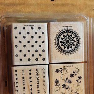 Stampin up Boho Backgrounds